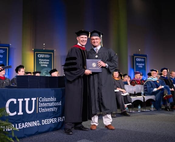 Matt B.'s bachelor's degree graduation