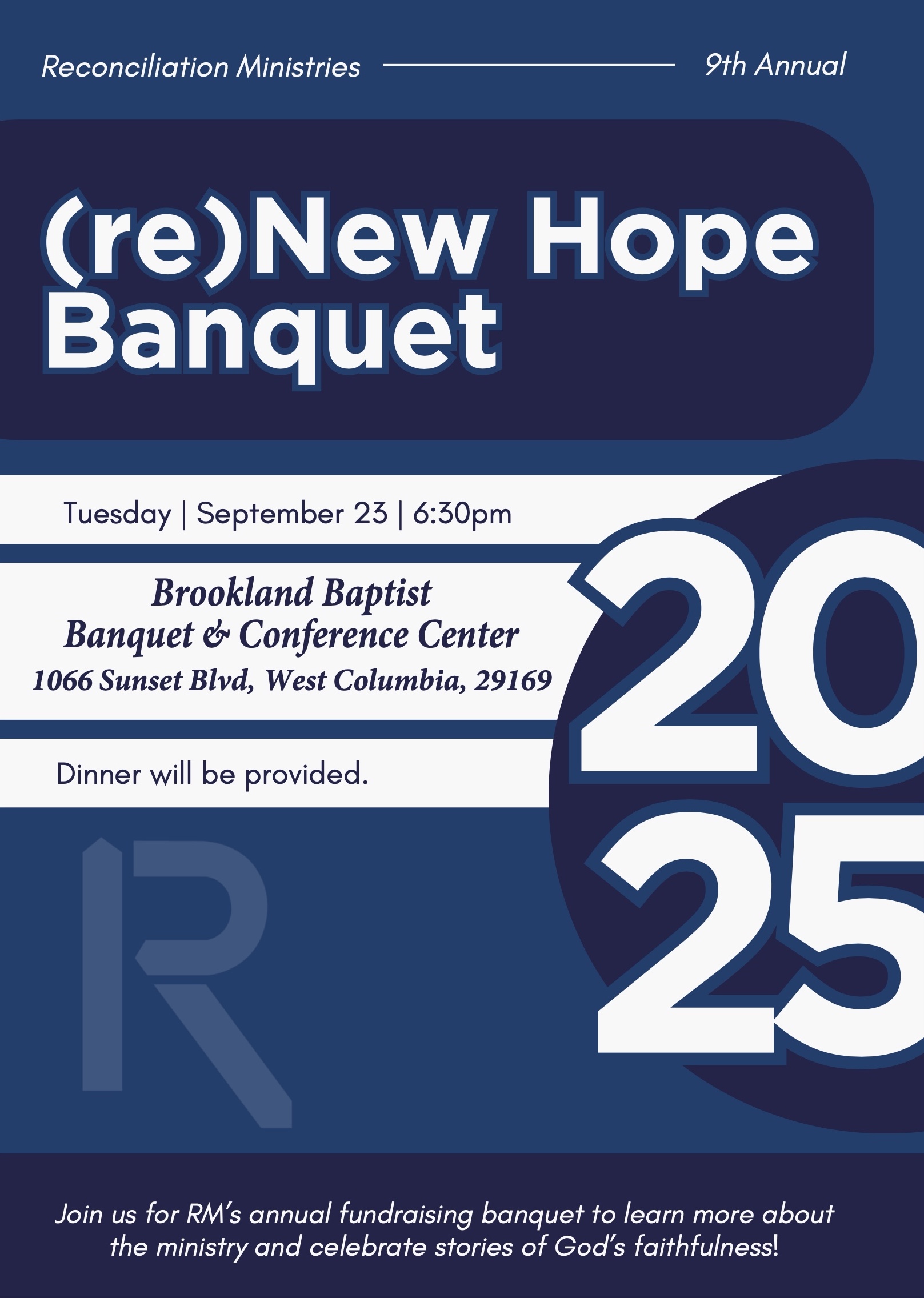 Reconciliation Ministries, Columbia SC., Recovery, Treatment, Substance Abuse, Drug Abuse, Alcohol Abuse, Religious, In Patient, reconciliation Ministries New Hope Banquet 2025 Reconciliation Ministries, Columbia SC., Recovery, Treatment, Substance Abuse, Drug Abuse, Alcohol Abuse, Religious, In Patient,
